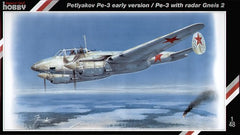 Special Hobby 1/48 Petlyakov Pe-3 "Pe-3 early version / Pe-3 with radar Gneis 2" | SH48022