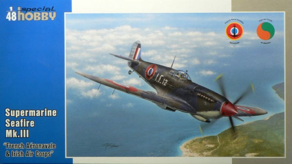 Special Hobby 1/48 Seafire Mk.III French Aéronavale & Irish Air Corps | SH48138