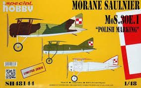 Maquette Avion Morane Saulnier MoS.30E.1 Special Hobby 1/48 - Polish Marking