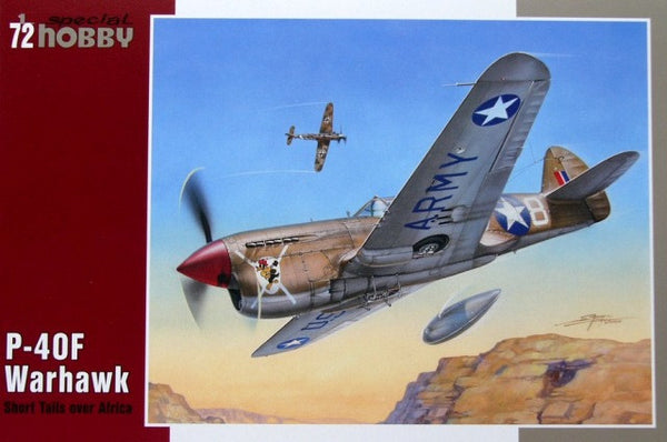 Special Hobby 1/72 P-40 F Warhawk "Short Tails over Africa" | SH72155