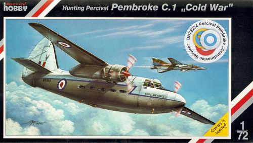 Special Hobby 1/72 Hunting Percival P66 Pembroke Mk C1 "Scandinavian Service" | SH72224