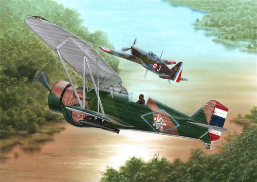 Special Hobby 1/72 Curtiss Model 68 Hawk III 'Over Siam and Argentina" | SH72256