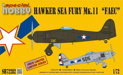 Special Hobby 1/72 Hawker Sea Fury FBMk.11 (FAEC - Cuba ) | SH72282