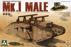 Takom 1/35 WWI Mk.I Male Heavy Battle Tank (2 in 1) | 2031
