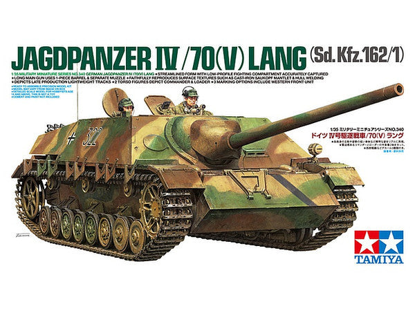 Tamiya 1/35 German Jagdpanzer IV /70(V) Lang 35340