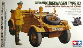 Tamiya 1/16 German Kubelwagen Type82 - Africa Corps | 36202