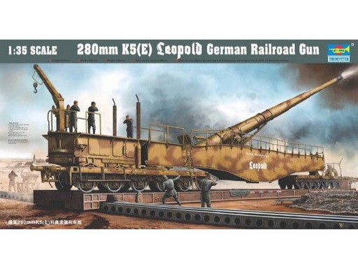 Trumpeter 1/35 Leopold German Rail Gun | 00207