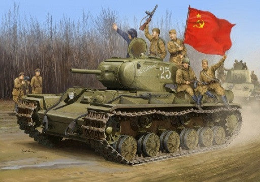 Trumpeter 1/35 Soviet KV-1S Heavy Tank | 01566