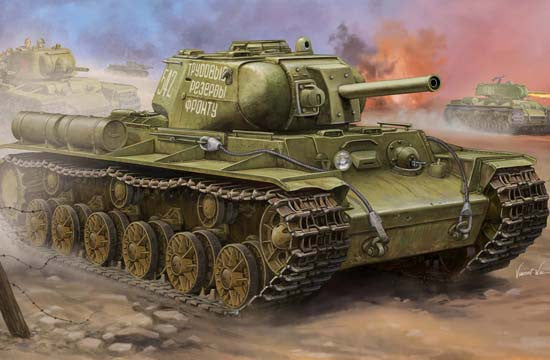 Trumpeter 1/35 Soviet KV-8S Heavy Tank | TRUM01572