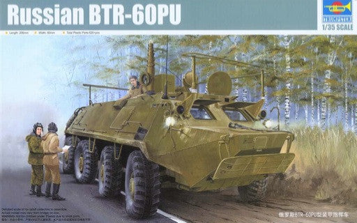 Trumpeter 1/35 Russian BTR-60PU Armored Command Vehicle | 01576