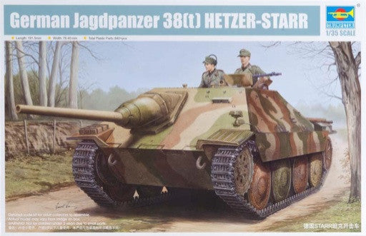 Trumpeter 1/35 German Jagdpanzer 38(t) Hetzer-Starr Tank | 05524