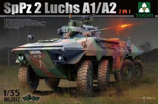 Takom Bundeswehr SpPz 2 Luchs A1/A2 2-in-1 | 2017