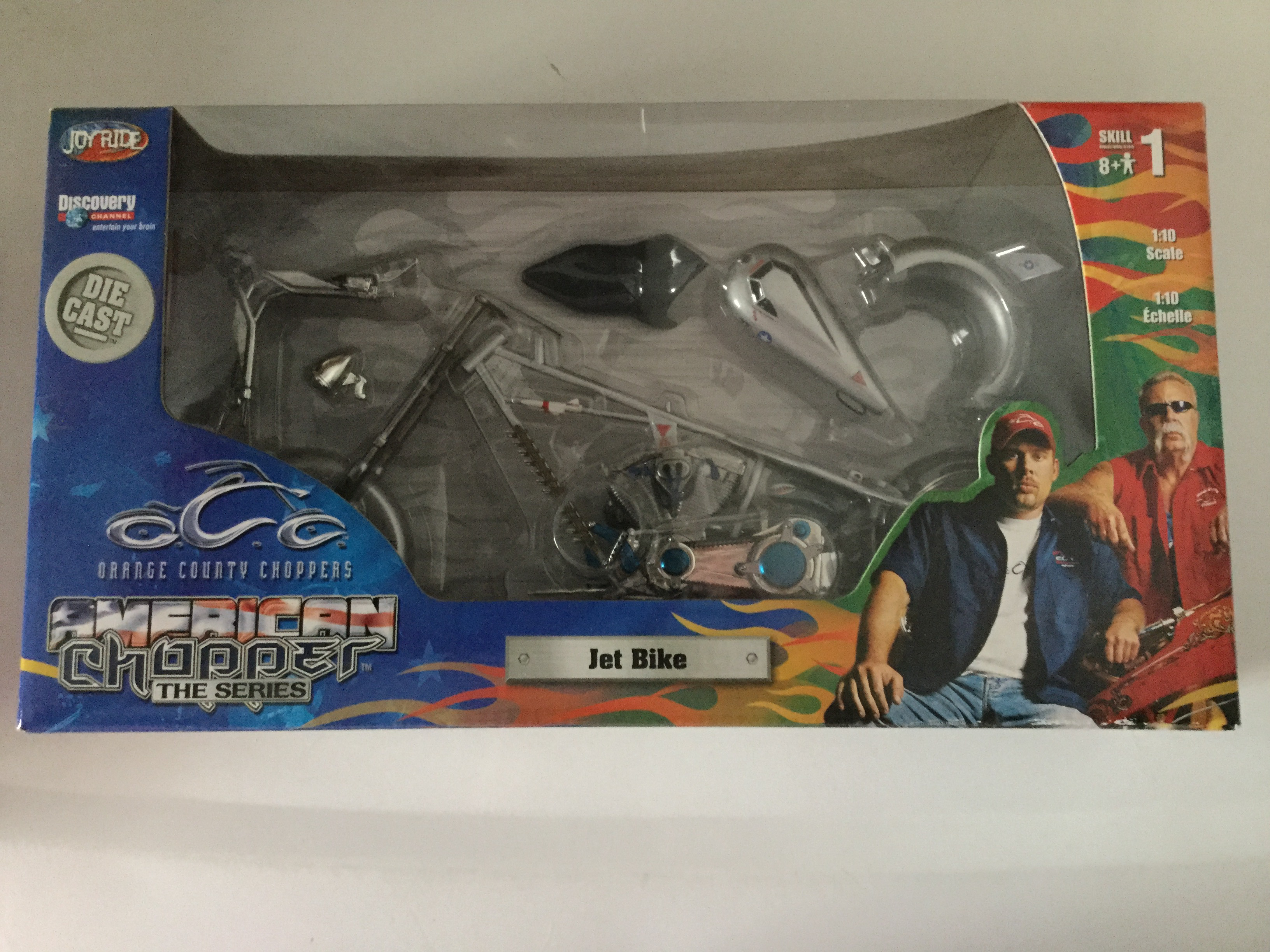 bikers discovery joy fahrradtasche Joyride 1:10 American Chopper die cast model kit (Jet Bike) JR009