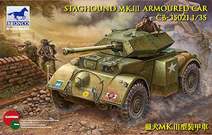 Bronco 1/35 Staghound Mk.III Armoured Car  | CB35021