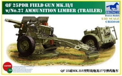 Bronco 1/35 QF 25pdr Field Gun Mk.II/I  | CB35046