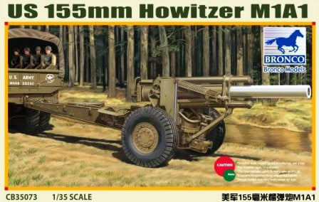 Bronco 1/35 US 155mm Howitzer M1A1 | CB35073