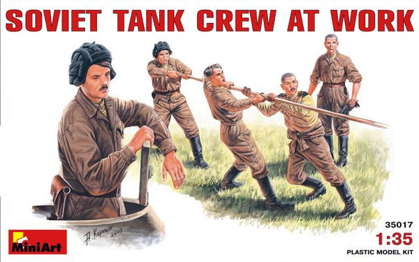 MiniArt 1/35 Soviet Tank Crew at Work | MA35017