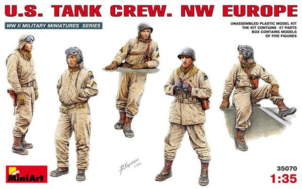 MiniArt 1/35 U.S. Tank crew (NW Europe) | MA35070