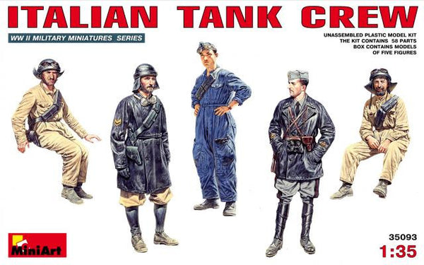 MiniArt 1/35 Italian Tank Crew | MA35093