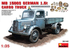 MiniArt 1/35 MB 1500S German 1,5t Cargo Truck | MA35142