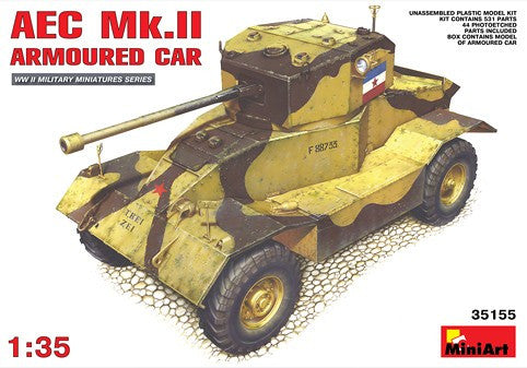 MiniArt 1/35 AEC Mk.II Armoured Car | MA35155