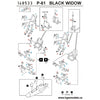 HGW 1/48 P-61 Black Widow - Seatbelts | 148533