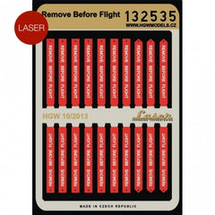 HGW 1/32 Remove Before Flight Belts | 132535