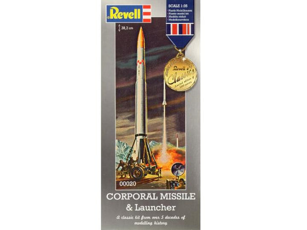 Revell 1/72 Corporal Missle & Launcher  |  00020