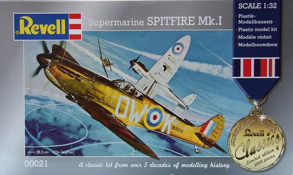 Revell 1/32 Supermarine Spitfire Mk.I  |  00021