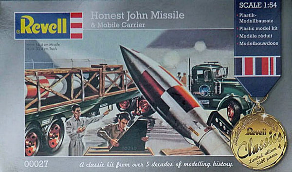 Revell 1/54 Honest John Missile with mobile Carrier  |  00027