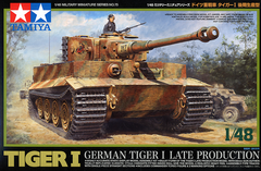 Tamiya 1/48 German Tiger I Late Production | 32575