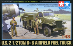 Tamiya 1/48 U.S. 2 1/2 ton 6x6 Airfield Fuel Truck | 32579