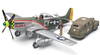 Tamiya 1/48 P-51D Mustang and Staff Car | 89732