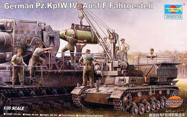 Trumpeter 1/35 German Pz.Kpfw. IV Ausf. F Fahrgestell | TRUM00363