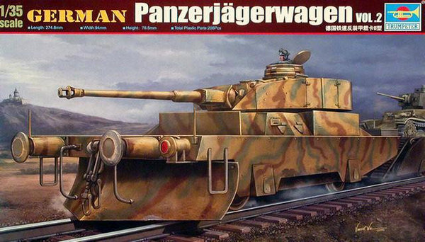 Trumpeter 1/35 Panzerjägerwagen Eisenbahn | TRUM00369
