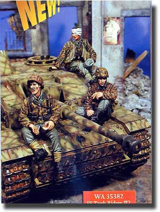 Warriors 1/35 Waffen SS Infantry Tank Riders Set No.2 | 35382