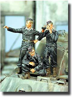 Warriors 1/35 Panther Crew, 1st SS Panzer Division, Normandy | 35455