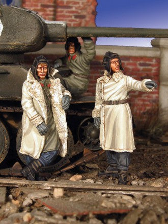 Warriors 1/35 Russian Tank Crew in Winter Dress
