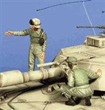 Warriors 1/35 M1A1 Tank Crew Set #1 | 35527