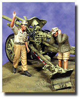 Warriors 1/35 German Artillerymen Set #1, Tropical | 35531